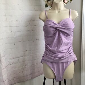 RELLECIGA Twist-Front One-Piece Swimsuit